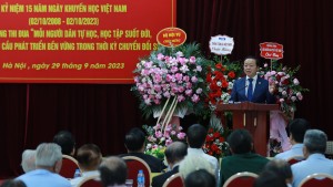 Khuyến học, khuyến tài góp phần khơi dậy sức mạnh, trí tuệ Việt