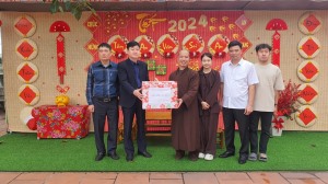 Phường Hà Khẩu tổ chức thăm, chúc tết các cơ sở tôn giáo, tín ngưỡng trên địa bàn phường nhân dịp tết Nguyên đán Giáp Thìn năm 2024